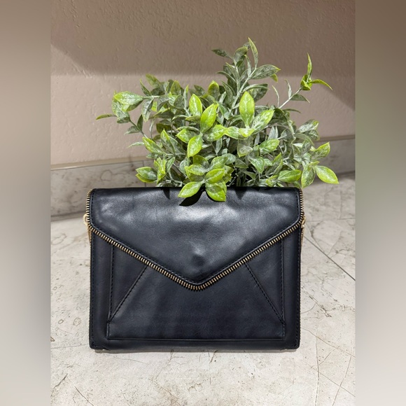 Rebecca Minkoff Black Envelope Clutch